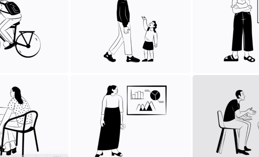 indial vector illustrations for landing page